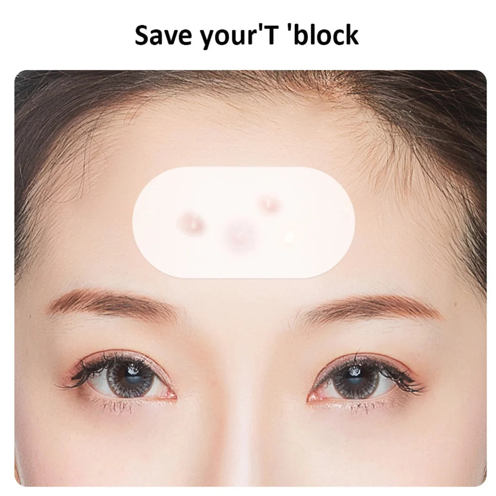 Pimple Patches Set, Hydrocolloid Patches for Covering Zits and Blemishes, Pimples Nose Stick Oval Chin Stick, Spot Stickers for Face and Skin