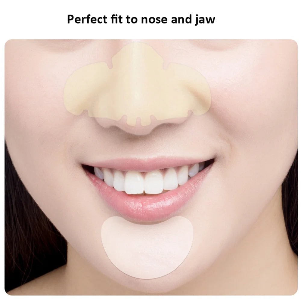 Pimple Patches Set, Hydrocolloid Patches for Covering Zits and Blemishes, Pimples Nose Stick Oval Chin Stick, Spot Stickers for Face and Skin